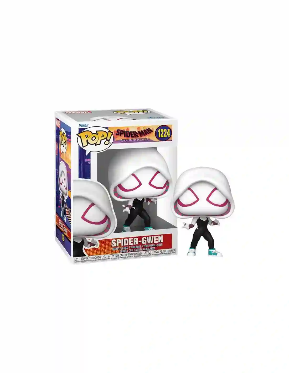 Funko Pop Spider-Gwen. Spider-Man Across The Spider-Ambverse