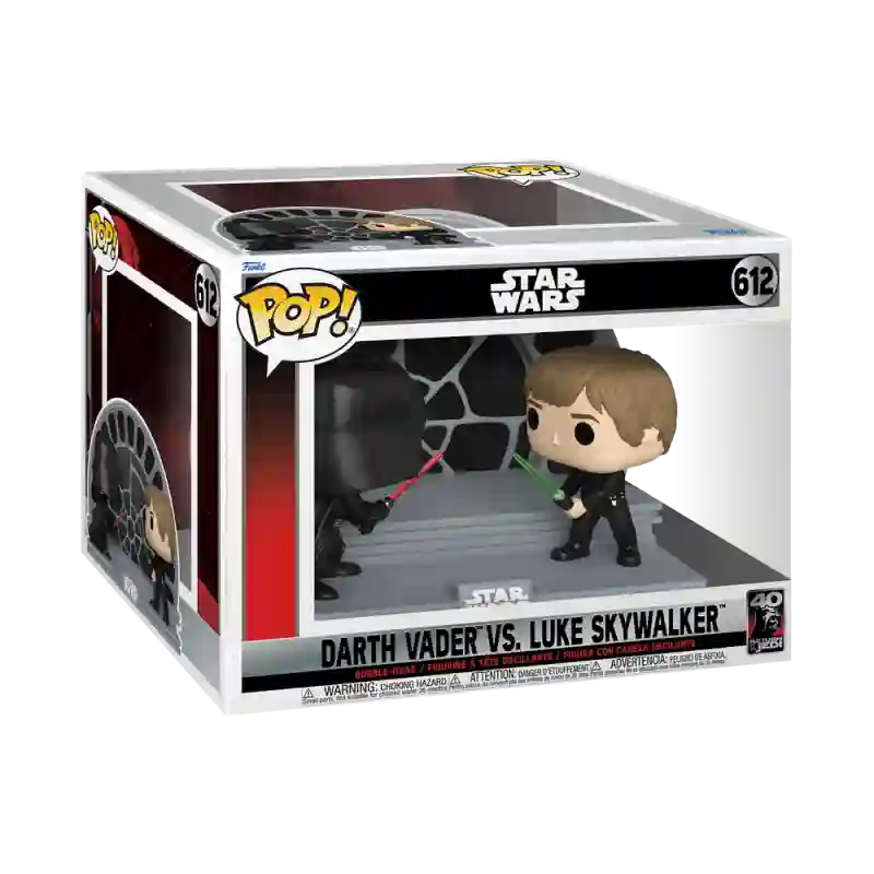 Funko Pop Moments Darth Vader VS. Luke Skywalker. Star Wars