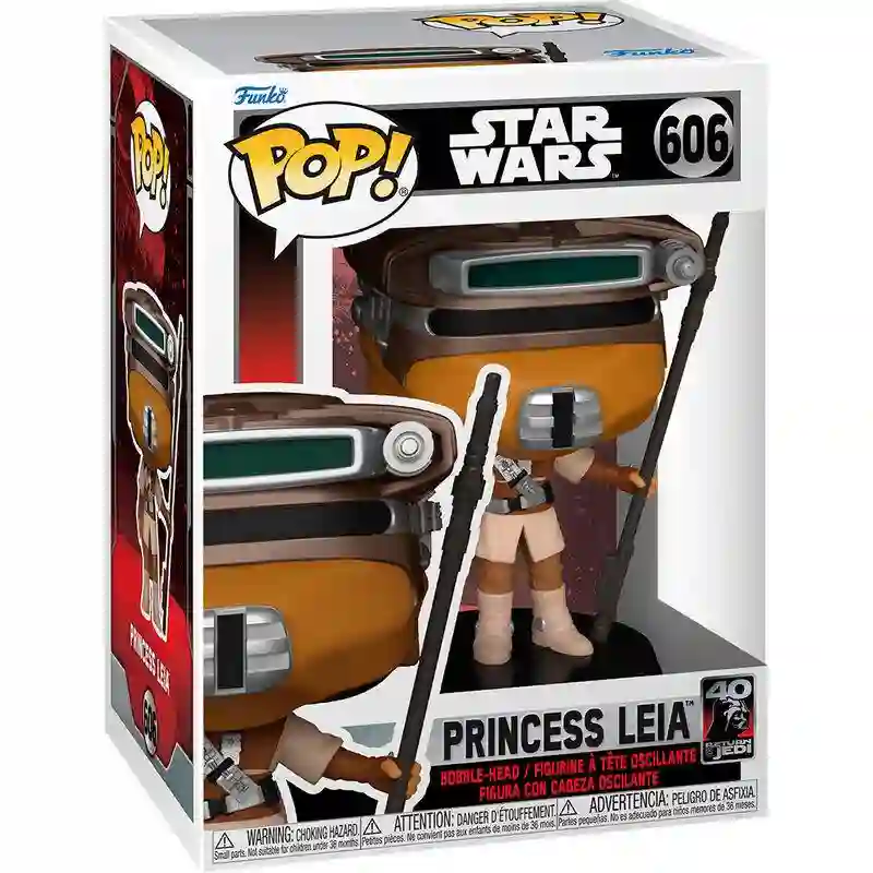 Funko Pop Princesa Leia (Boushh). Star Wars 40th