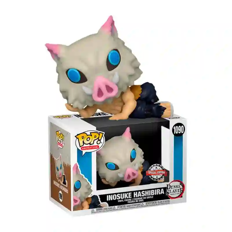 Funko Pop. Inosuke hashibira relaxed. Demon Slayer: Kimetsu no Yaiba