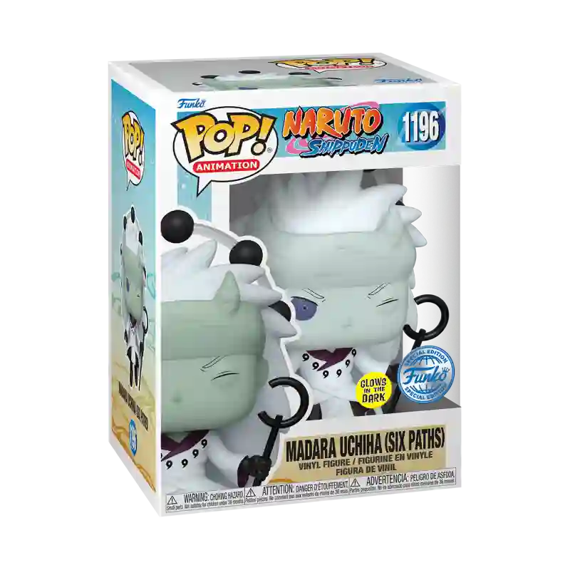 Funko Pop. Madara Uchiha (Six Path Sage) Glow in the Dark. Naruto Shippuden