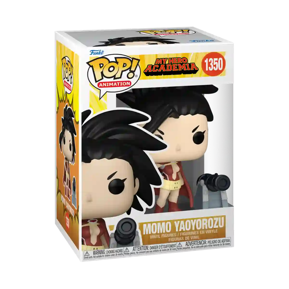 Funko Pop Momo Yaoyorozu con Cañon. My Hero Academia
