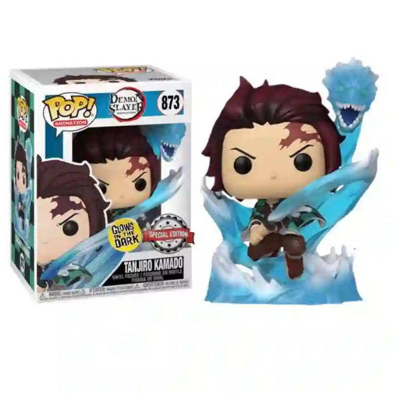 Funko Pop. Tanjiro with Dragon (Gitd). Demon Slayer