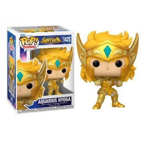 Funko Pop Gold Aquarius Hyoga. Saintseiya Knights of the Zodiac