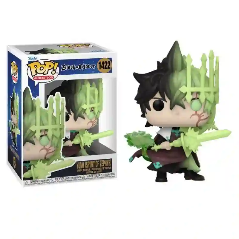 Funko Pop. Yuno (Espíritu de Zephyr). Black Clover