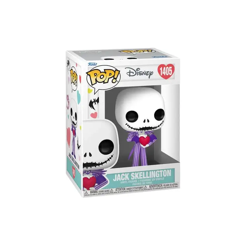 Funko Pop. Jack Skellington San Valentin. Pesadilla antes de Navidad