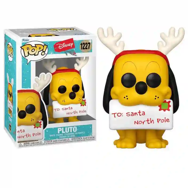 Funko Pop Pluto navideño. Disney