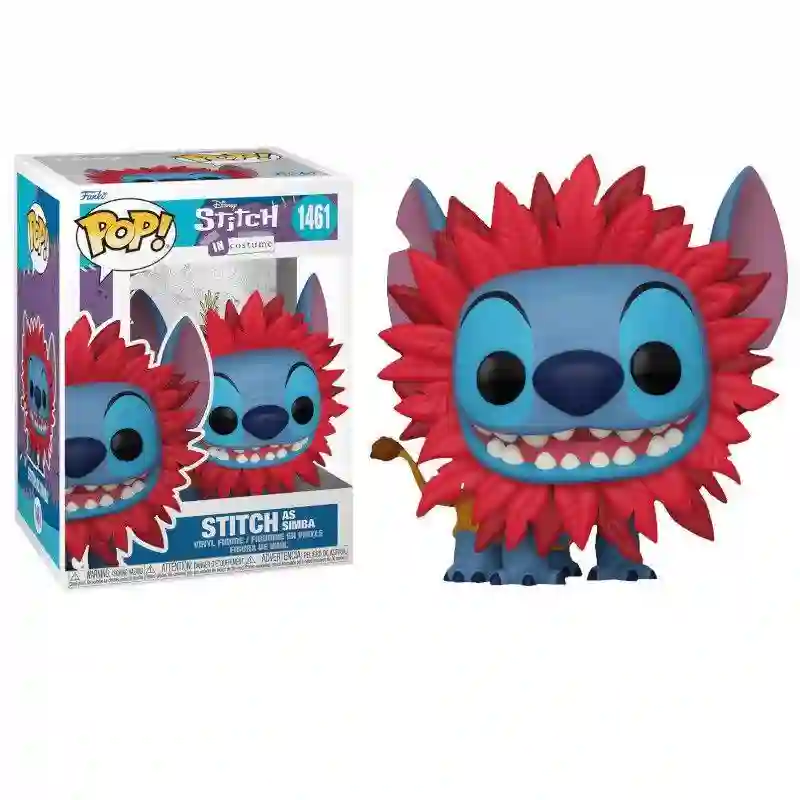 Funko Pop. Stitch como Simba. Disney