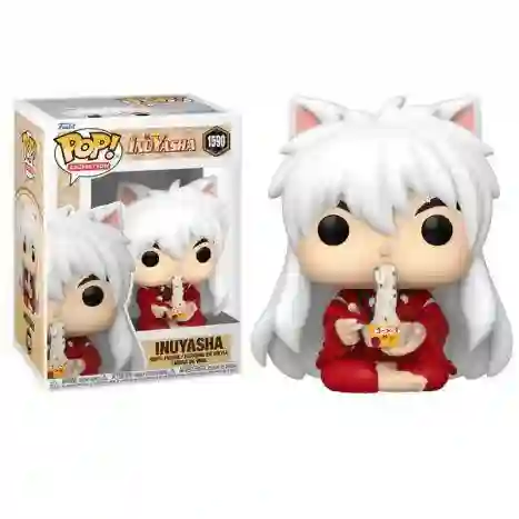Funko Pop Inuyasha (eating noodles). Inuyasha