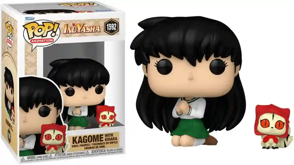 Funko Pop Kagome with Kirara. Inuyasha