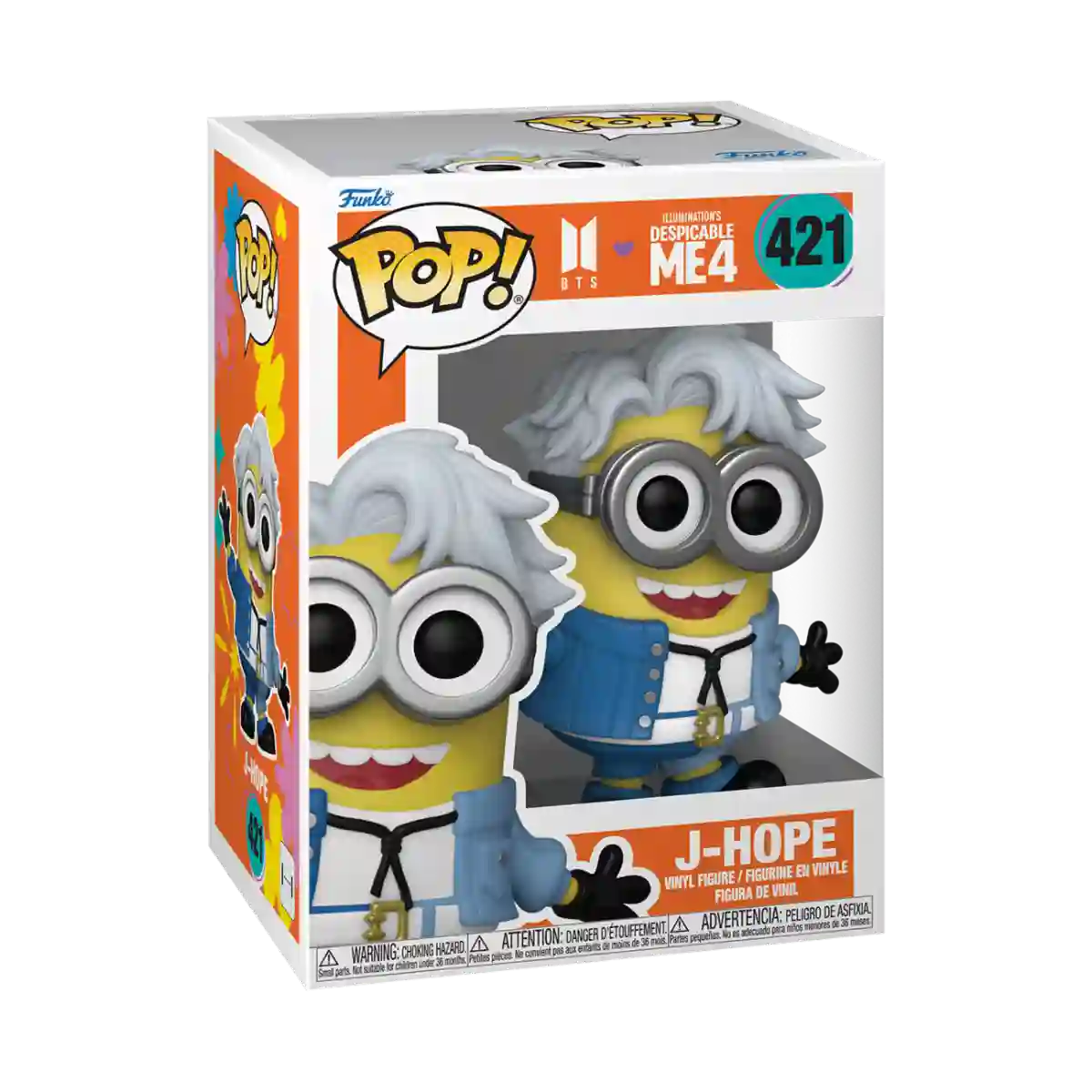 Funko Pop Rocks Minion J-Hope. Minions x BTS