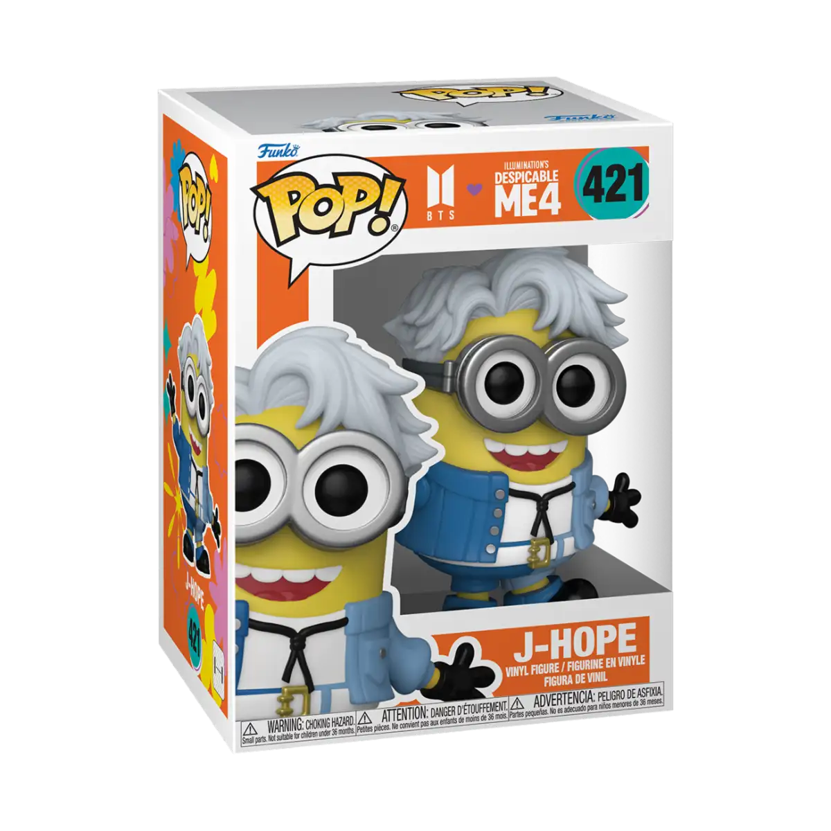 Funko Pop Rocks Minion J-Hope. Minions x BTS