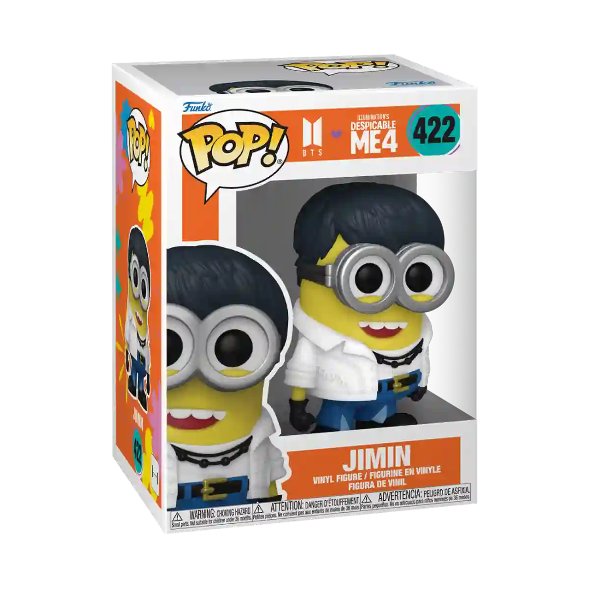 Funko Pop Rocks Minion Jimin. Minions x BTS