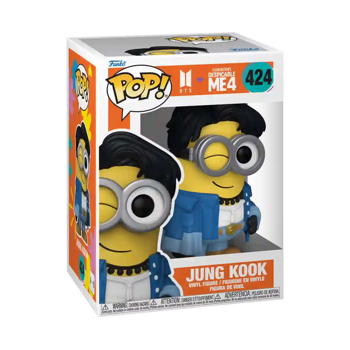 Funko Pop Rocks Minion Jung Kook. Minions x BTS