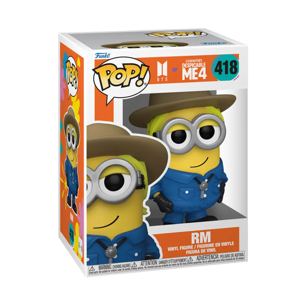 Funko Pop Rocks Minion RM. Minions x BTS