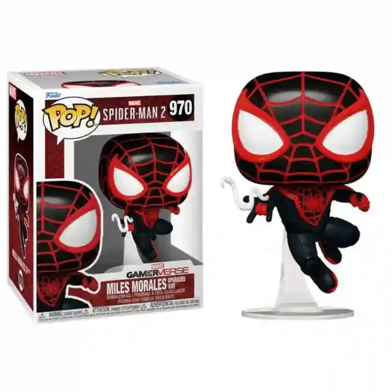 Funko Pop Spider-man 2 Miles Morales (Upgraded Suit)