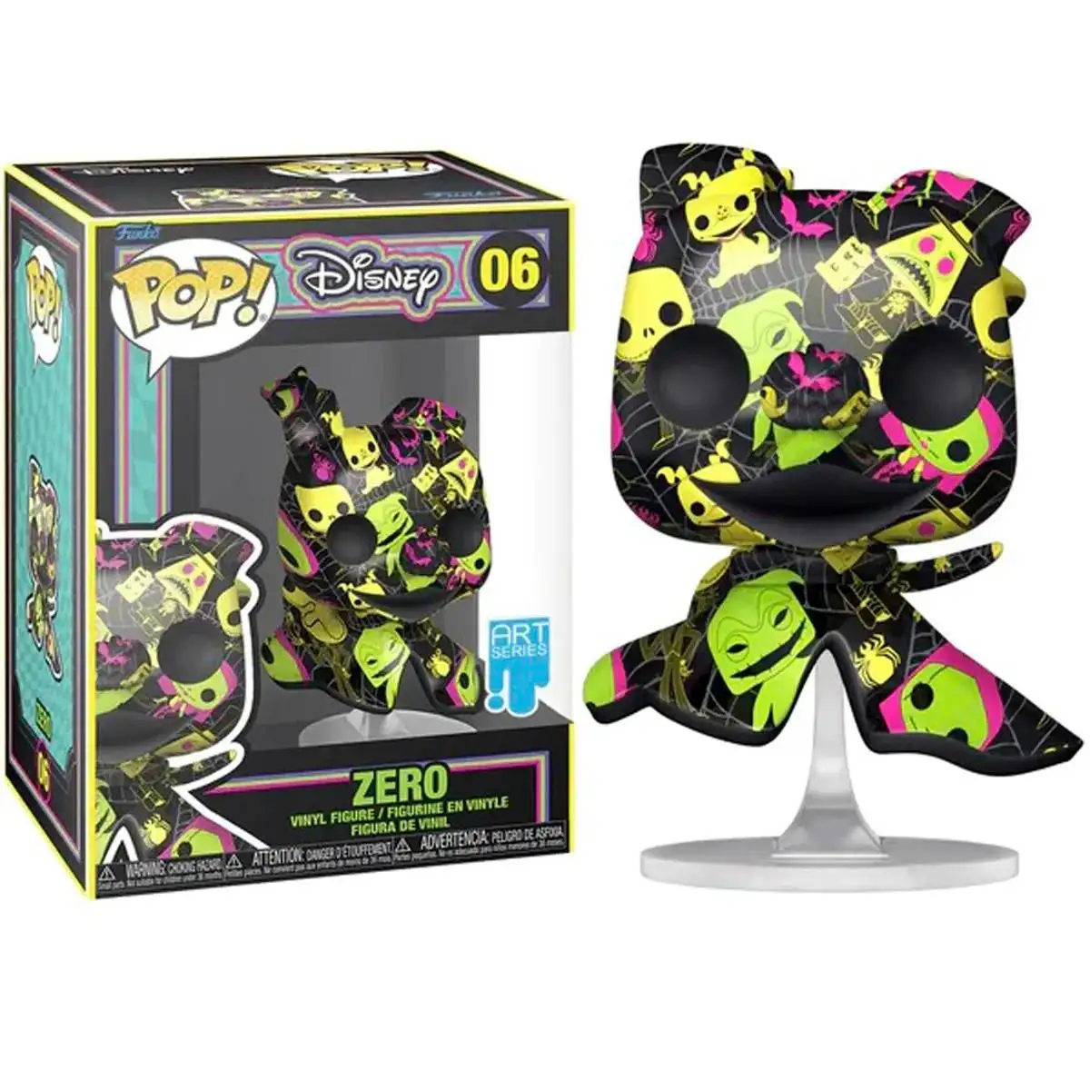 Funko Pop Zero Artist Series. Nightmare before Christmas