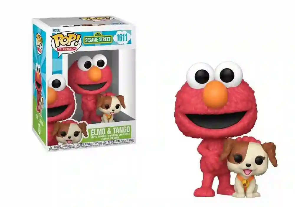 Funko Pop. Elmo y Tango. Barrio Sésamo