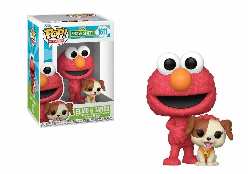 Funko Pop. Elmo y Tango. Barrio Sésamo