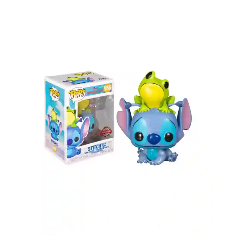 Funko Pop Stitch con Rana. Lilo & Stitch