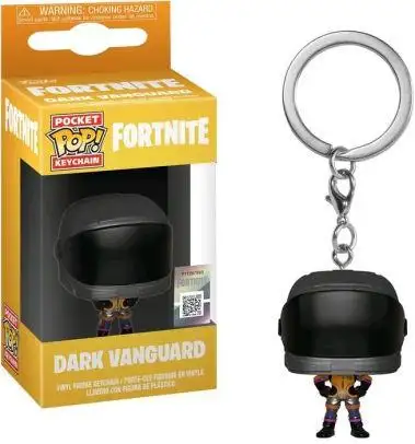 Pop Dark Vanguard keychain. Fortnite