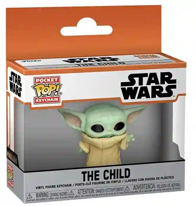 Llavero Pop The Child (Baby Yoda) The Mandalorian. Star Wars