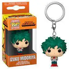 Izuku Pop Keychain Midoriya Deku (school uniform). My hero academy
