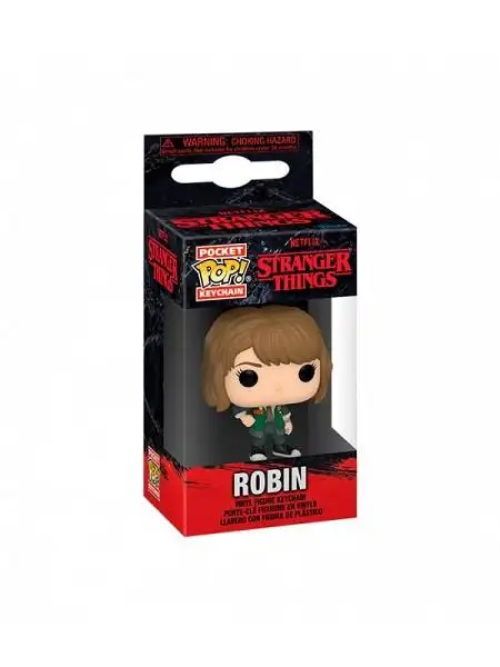 Pop Robin Keychain. Stranger Things 4