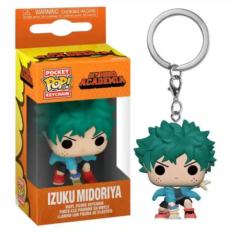 Llavero Pop Izuku Midoriya. My Hero Academia