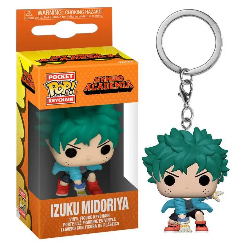 Llavero Pop Izuku Midoriya. My Hero Academia
