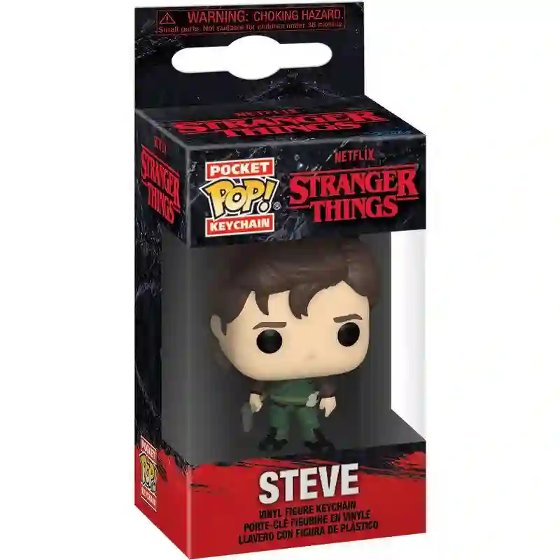 Llavero Pop Steve Militar. Stranger Things 4