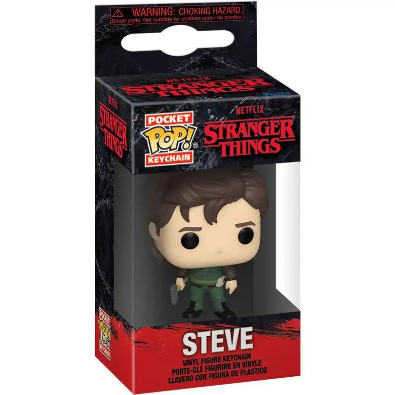 Llavero Pop Steve Militar. Stranger Things 4