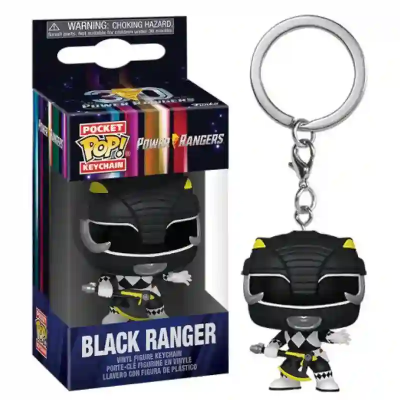 Llavero Pop Black  Ranger. Power Ranger 30th