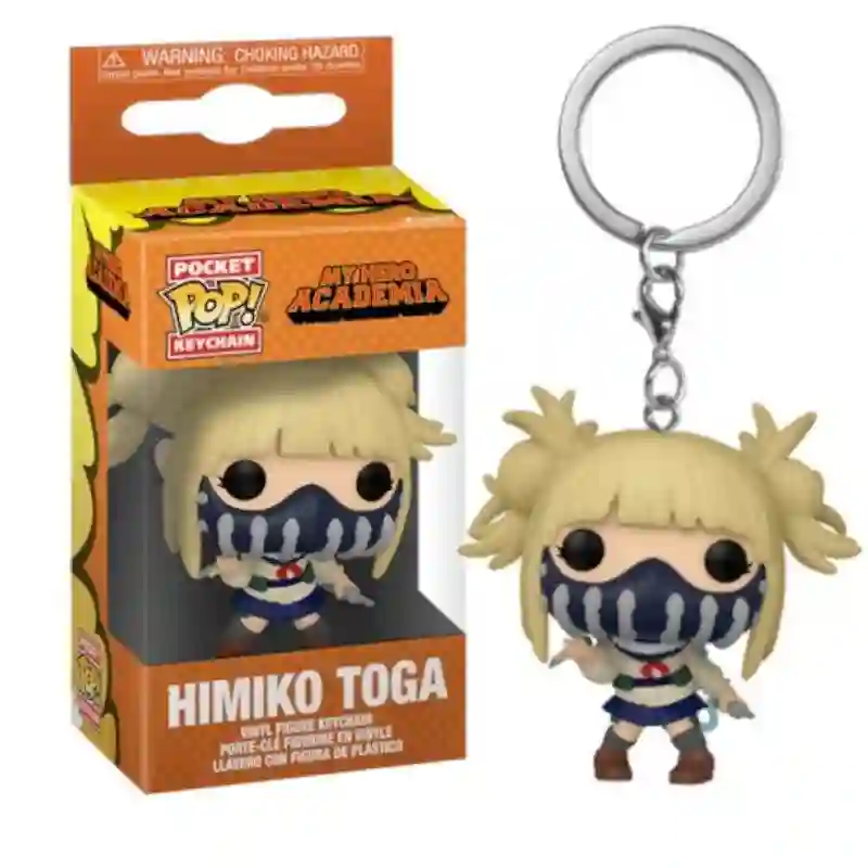 Llavero Pop. Himiko Toga Enmascarada. My Hero Academia