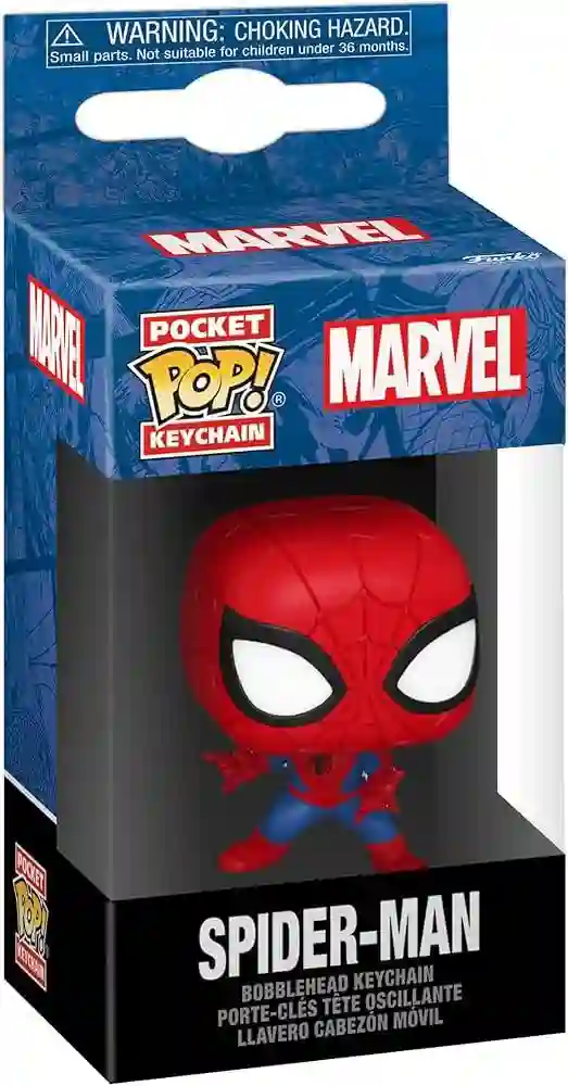Spider-Man Pop Keychain. Marvel