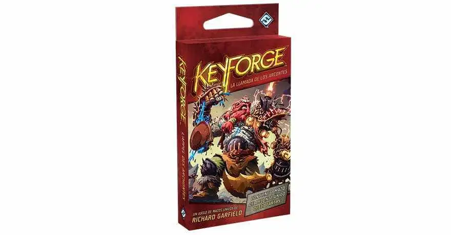 Keyforge: La Llamada de los Arcontes. Caja de Mazos (12) (Español)