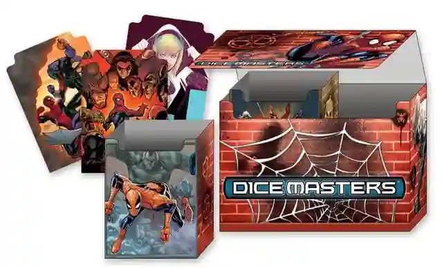 Says Masters Spiderman Team Box