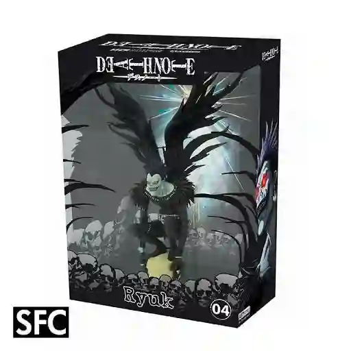 Figure Ryuk sitting. Death Note