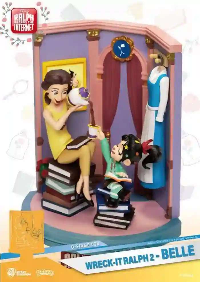 Ralph Rompe Internet Diorama. Vanellope y Bella