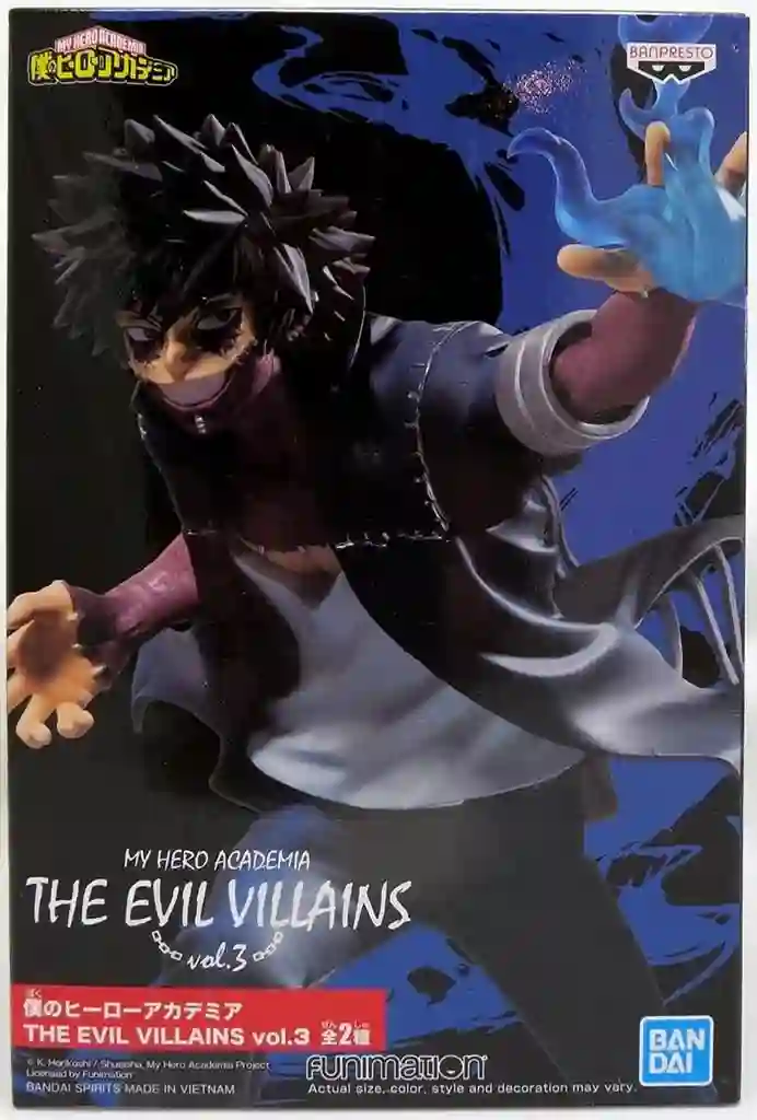 Figura Banpresto The Evil Villains Vol. 3 Dabi. My Hero  Academia