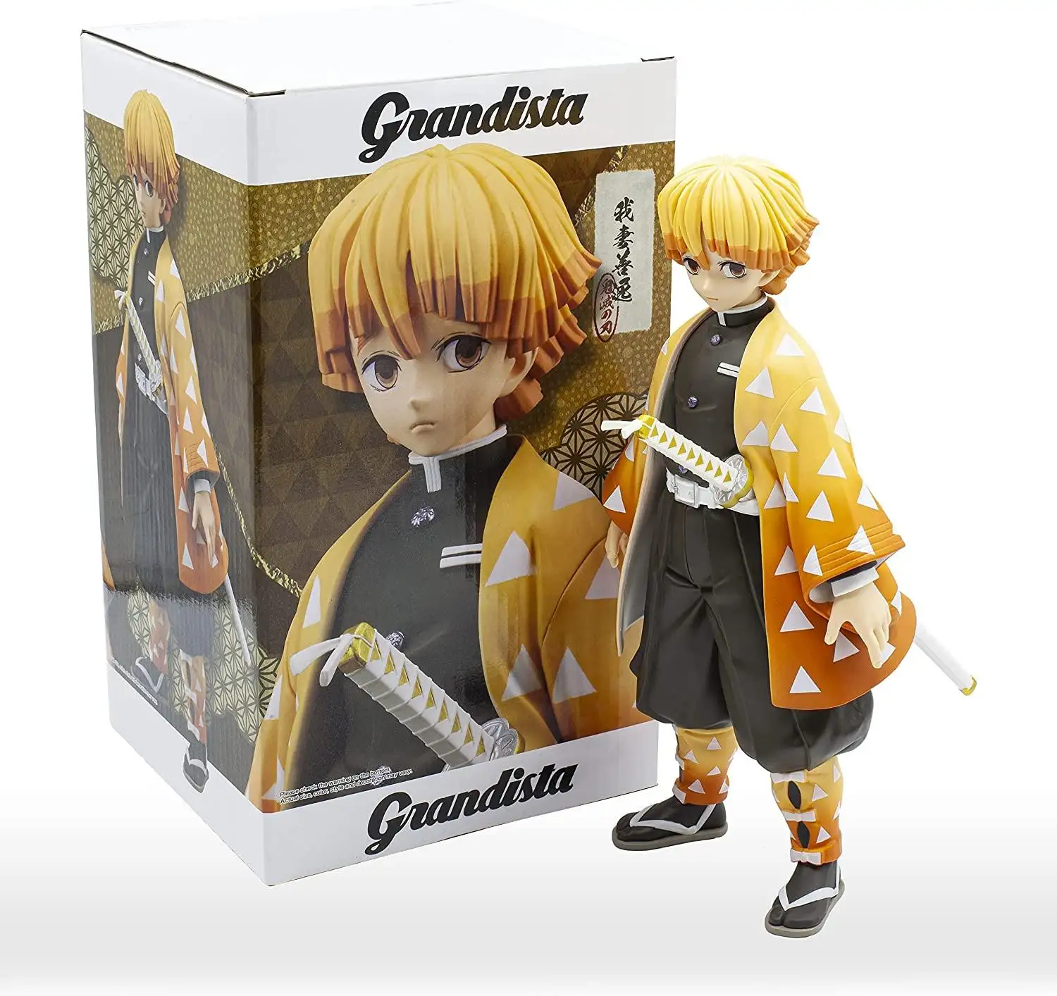 Figura Grandista. Zenitsu Agatsuma. Guardianes de la Noche