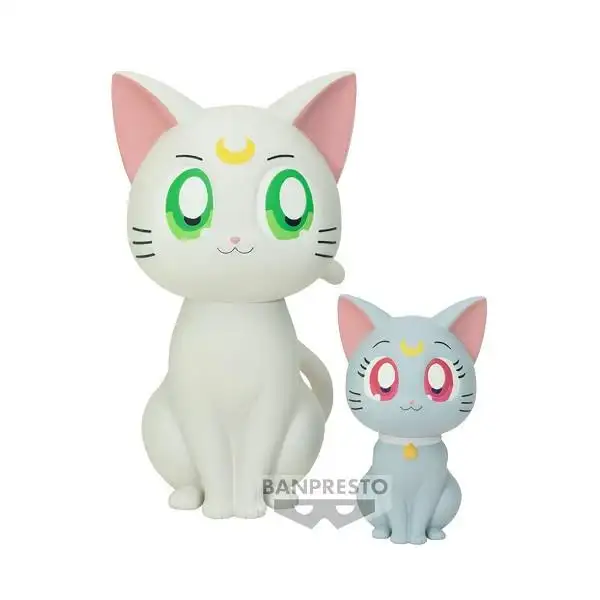 Figura Gato Artemis y Diana Banpresto. Sailor Moon
