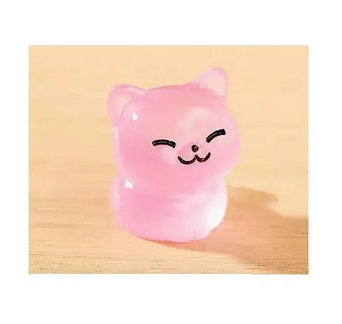 Figura gatito translúcido (1 unidad)