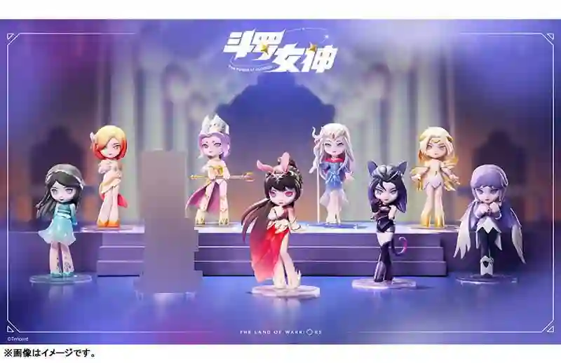 1 Figura Soul Land. Minifiguras Blind Box. Soul Land. The Power Of Goddess. The Land Of Warriors