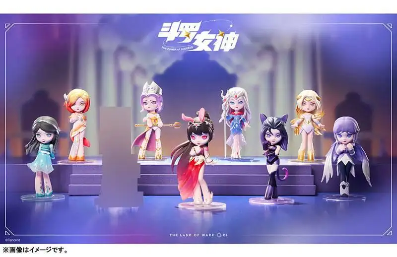 1 Figura Soul Land. Minifiguras Blind Box. Soul Land. The Power Of Goddess. The Land Of Warriors