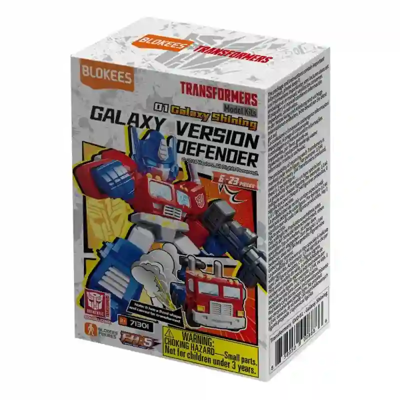 Blokees Mini Figure Galaxy Version Defender (Random). Transformers