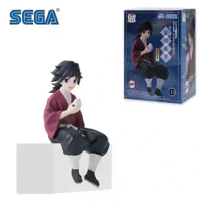 Figure Giyu Tomioka sitting. Demon Slayer