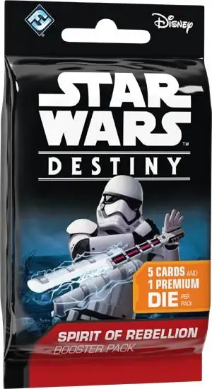 Star Wars Destiny: Spirit of Rebellion. Sobres de ampliación