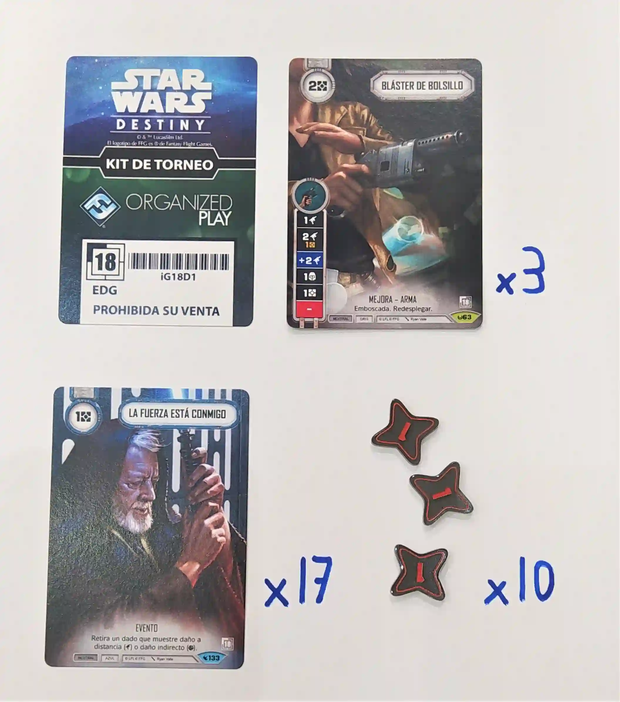 Star Wars Destiny Kit de Torneo - iG18D1 (Español)