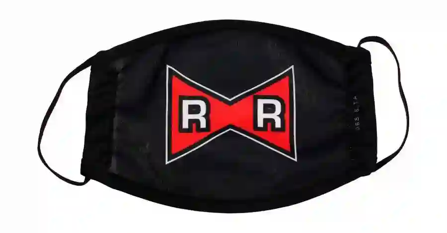 Mascarilla Red Ribbon. Dragon Ball